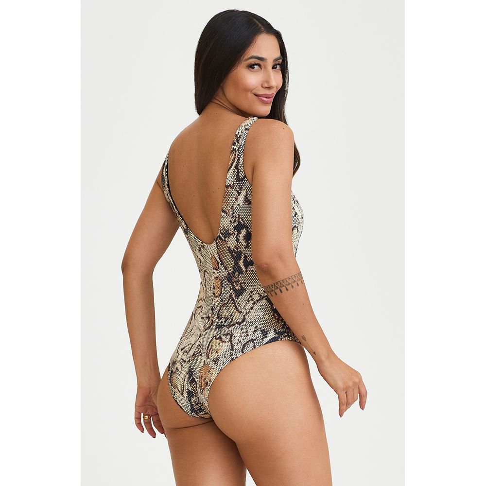 Maiô Modelador TOP CONFORT SNAKE 3561 - minhacintamodeladora